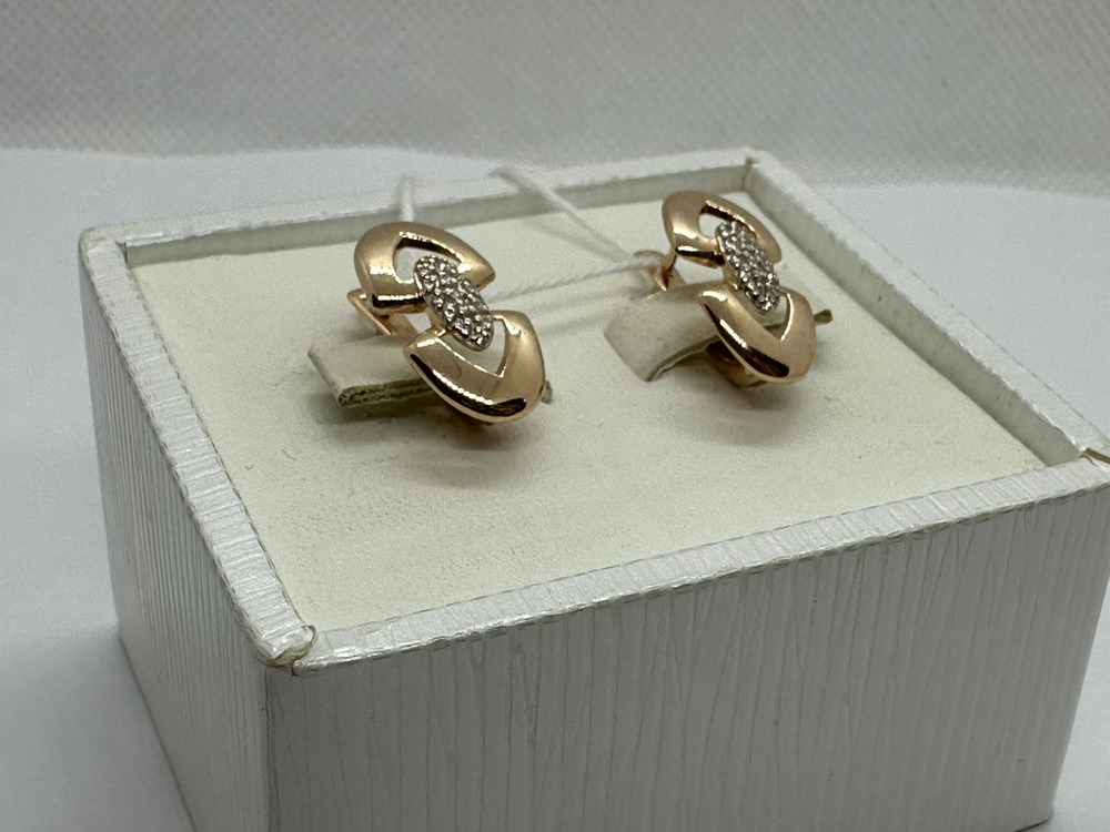 СЕРЬГИ С КАМНЯМИ (Au 585)