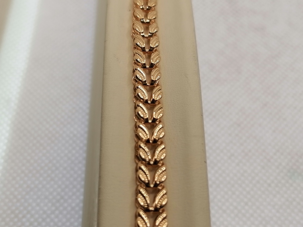 БРАСЛЕТ ШТАМПОВКА (Au 585)