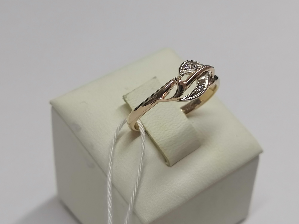 КОЛКМИ585 КОЛЬЦО С КАМНЯМИ (Au 585)