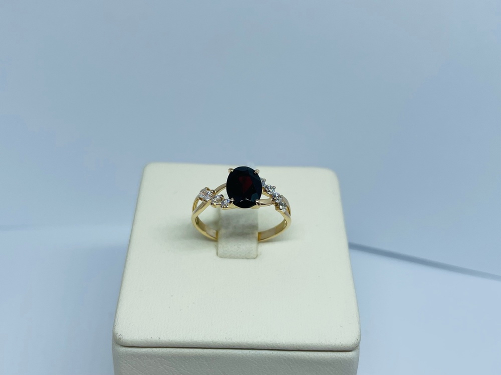 КОЛКМИ585 КОЛЬЦО С КАМНЯМИ (Au 585)