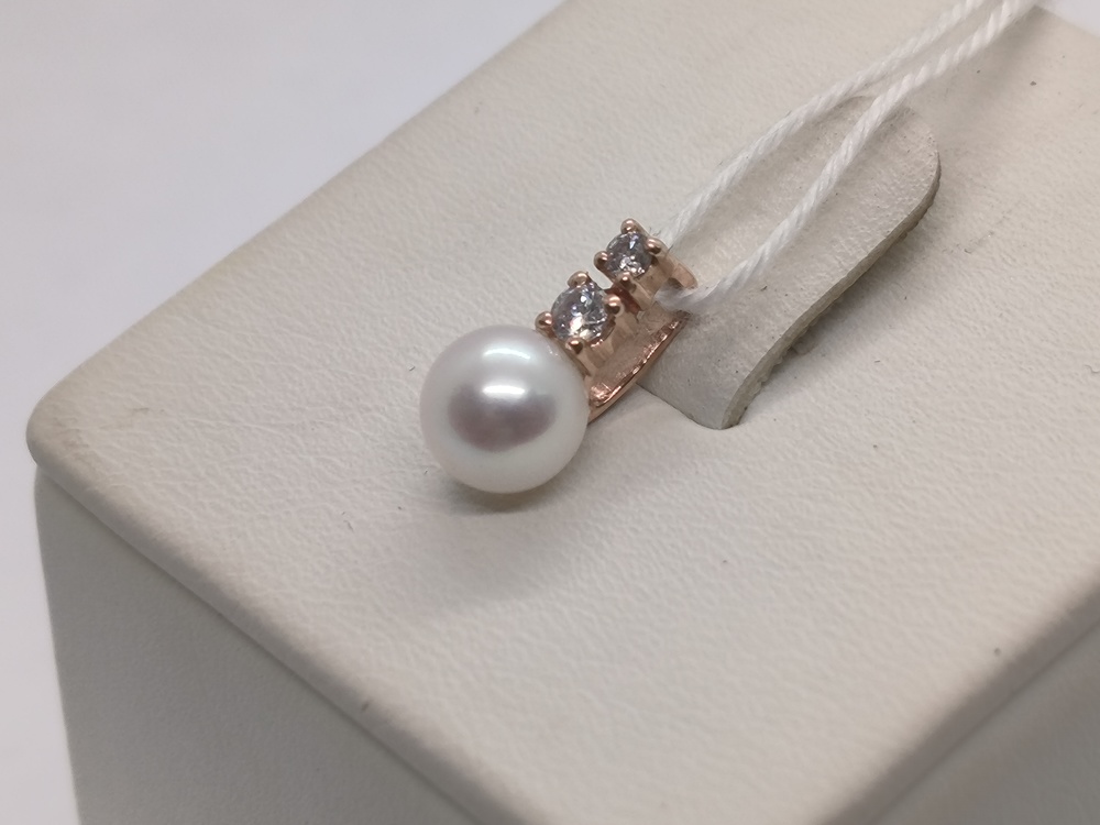 ПОДКМИ585 ПОДВЕСКА С КАМНЯМИ (Au 585)