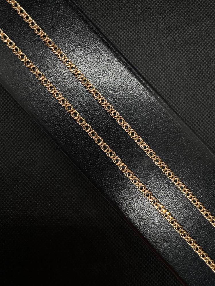 НЦ 12-076ПГ ЦЕПЬ ПУСТОТЕЛАЯ Ромб двойной (Au 585)