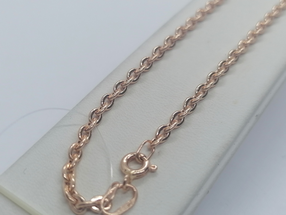 8080201П-55 ЦЕПЬ ПУСТОТЕЛАЯ Якорное (Au 585)