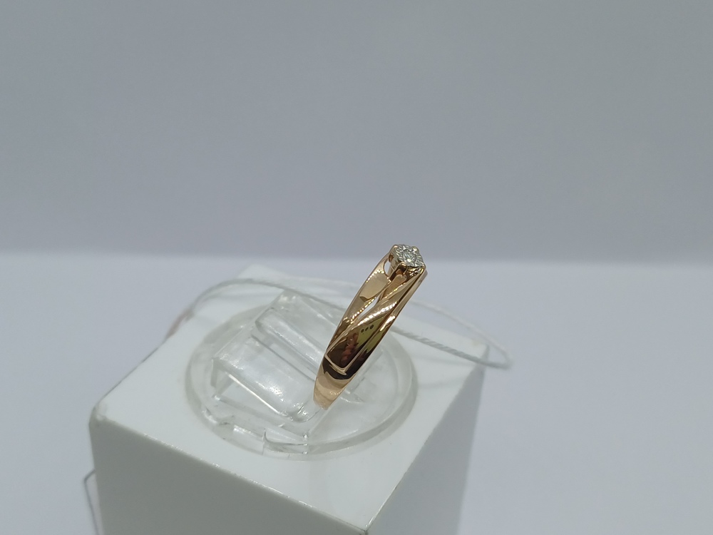 КОЛЬЦО БРИЛЛИАНТ Au 585