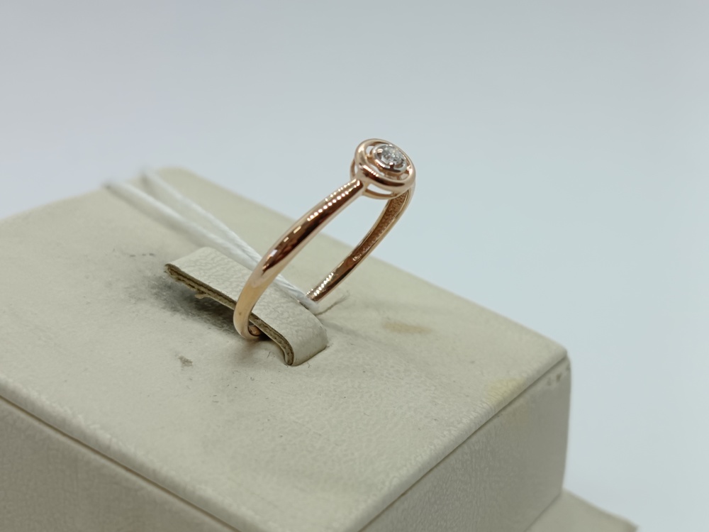 КОЛЬЦО БРИЛЛИАНТ Au 585