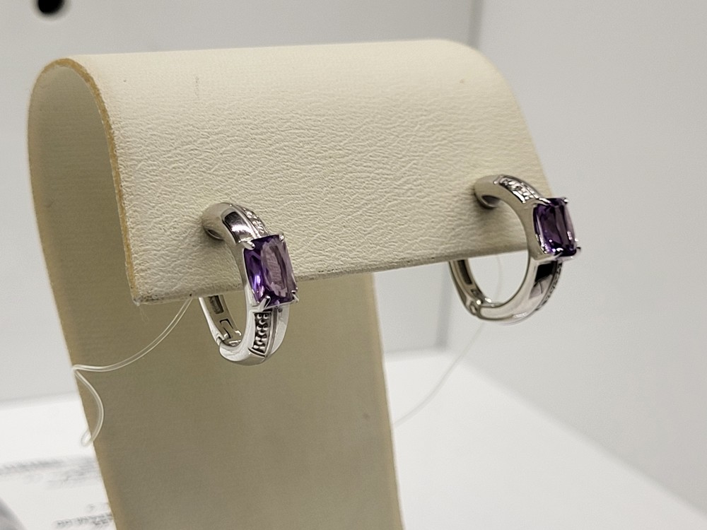 СЕРЬГИ БРИЛЛИАНТ (Ag 925)