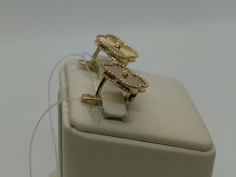 СЕРЬГИ БЕЗ КАМНЯ (Au 585)