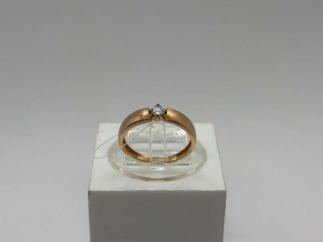 КОЛЬЦО С КАМНЕМ (Au 585)