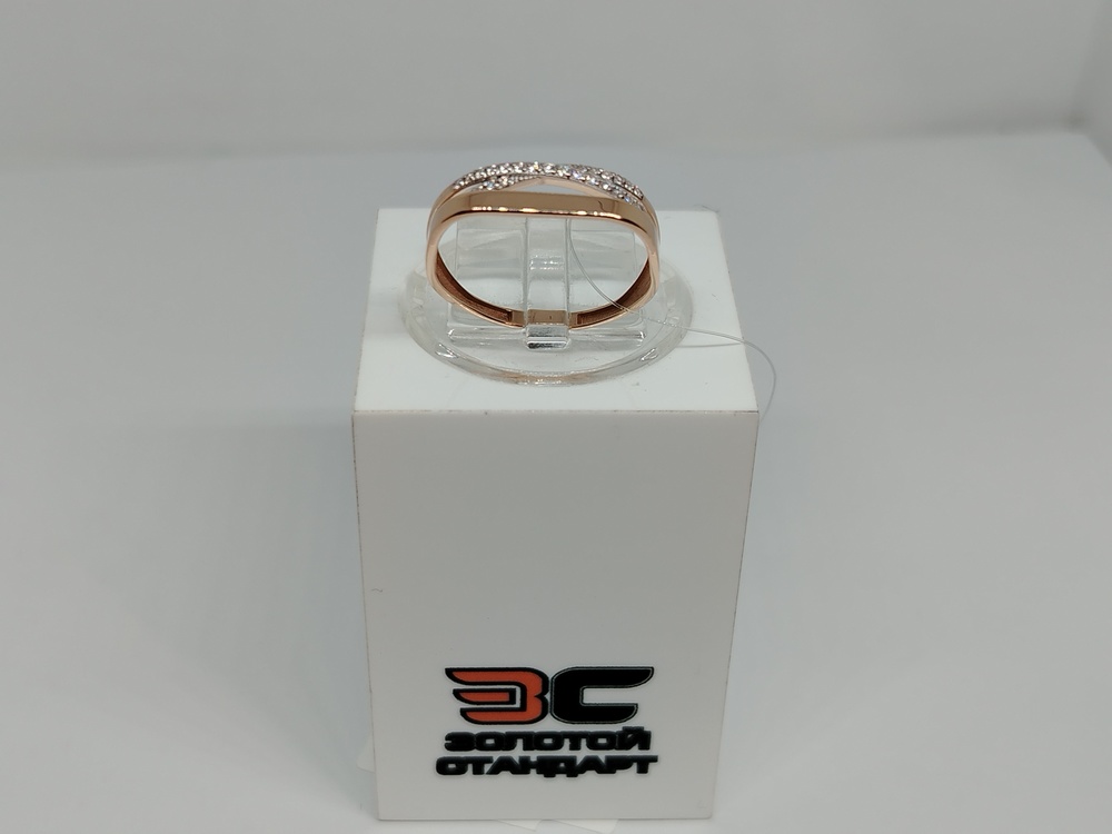 К13216200 КОЛЬЦО С КАМНЯМИ (Au 585)