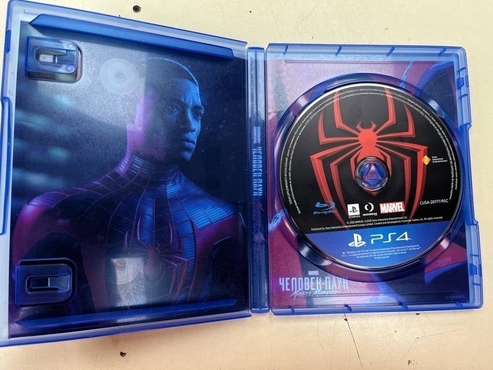 Игра Playstation 4 Spider-Man MILES MORALES