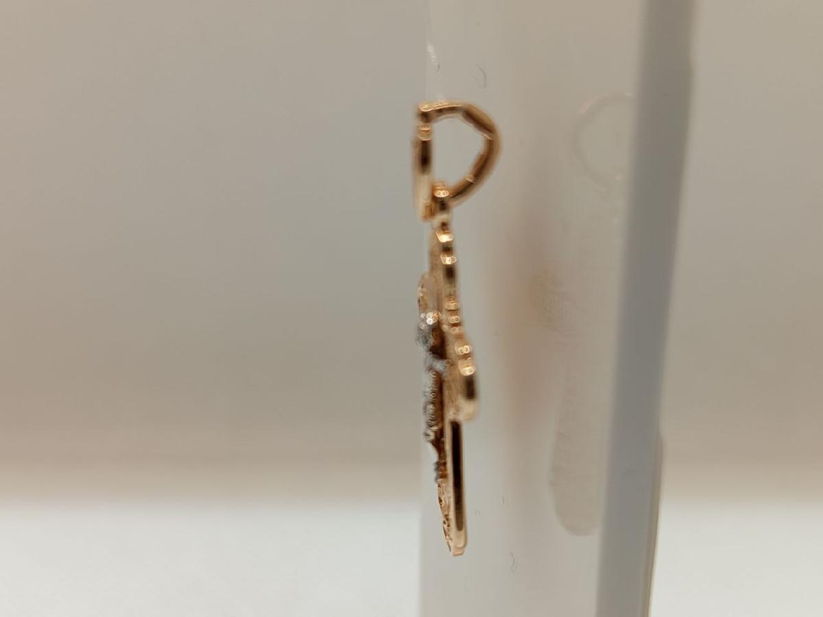 ПОДВЕСКА КРЕСТ без камня (Au 585)