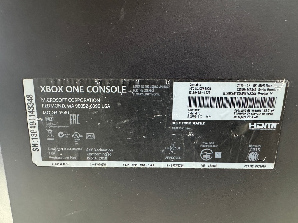 Игровая приставка Xbox One 500Gb