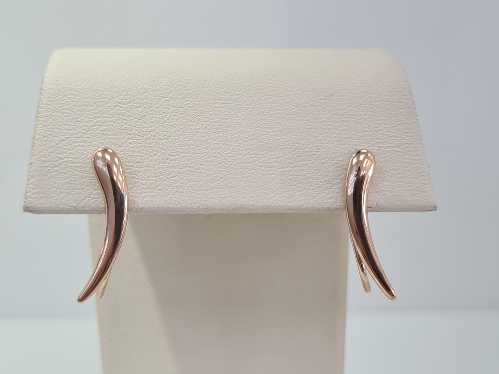 СЕРЬГИ КАФФЫ без камня (Au 585)