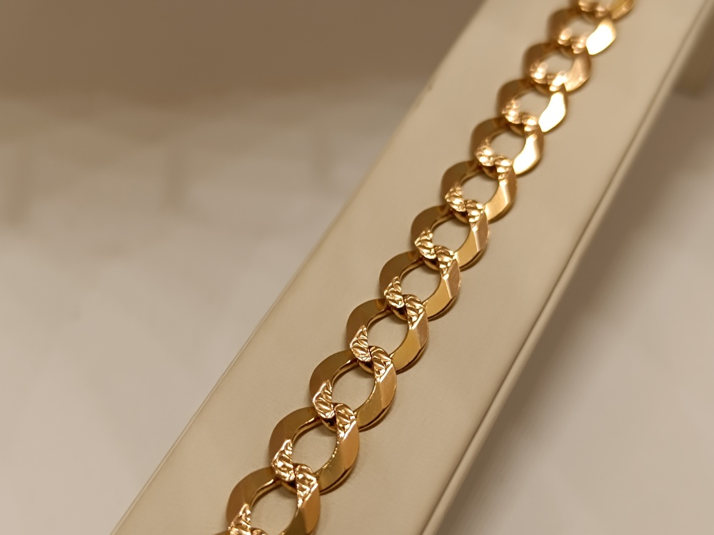 БРАСЛЕТ ПОЛНОВЕСНЫЙ Панцирное Au 585