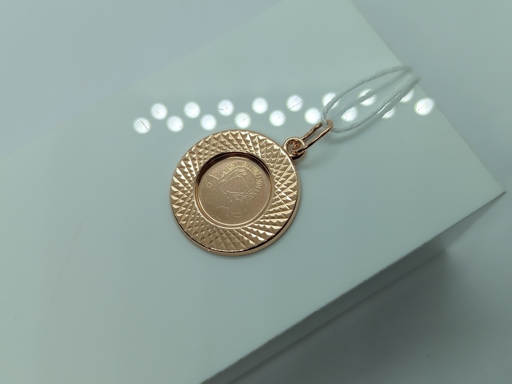 ПОДИБК585 ПОДВЕСКА ИКОНА БЕЗ КАМНЯ (Au 585)