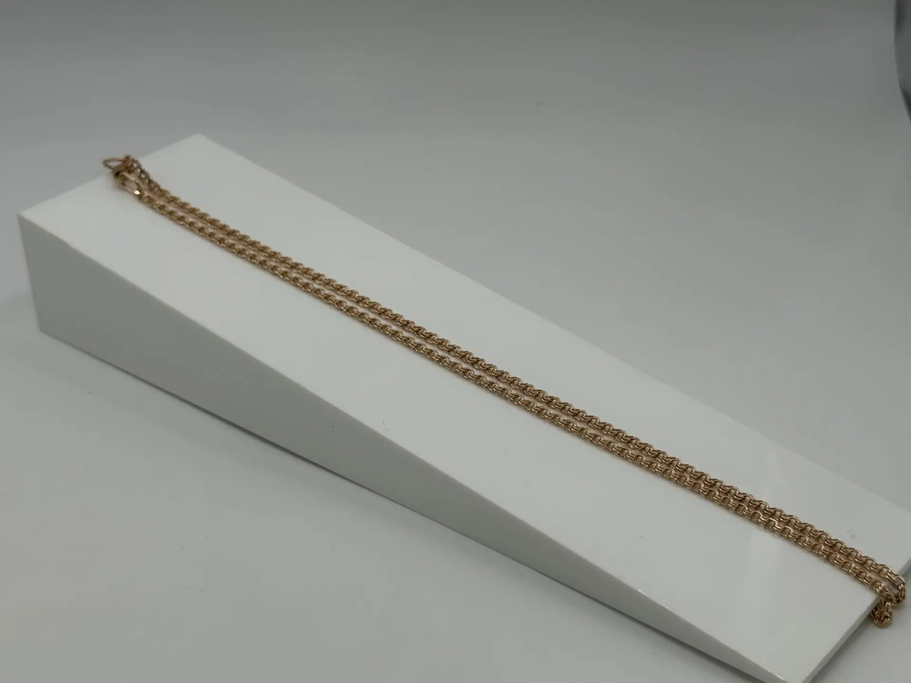 ЦЕПЬ ПУСТОТЕЛАЯ Бисмарк (Au 585)