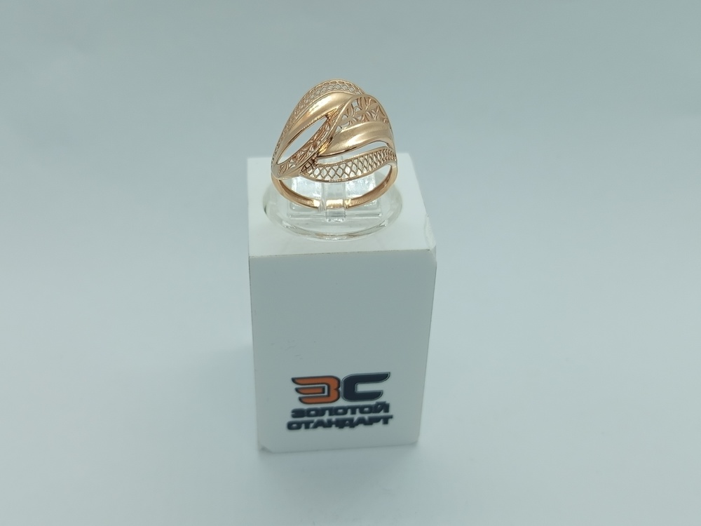 КОЛБКМ585 КОЛЬЦО БЕЗ КАМНЯ (Au 585)