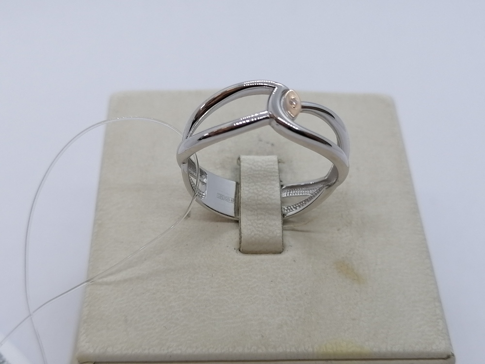 КОЛЬЦО БРИЛЛИАНТ (Ag 925)