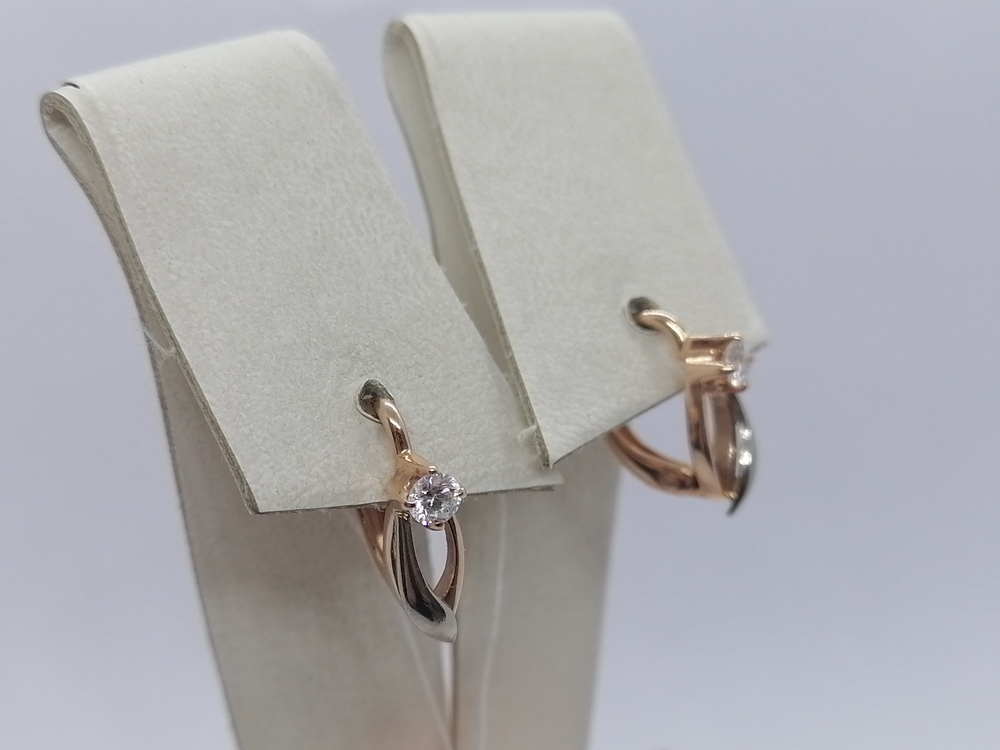 СЕРЬГИ БРИЛЛИАНТ (Au 585)