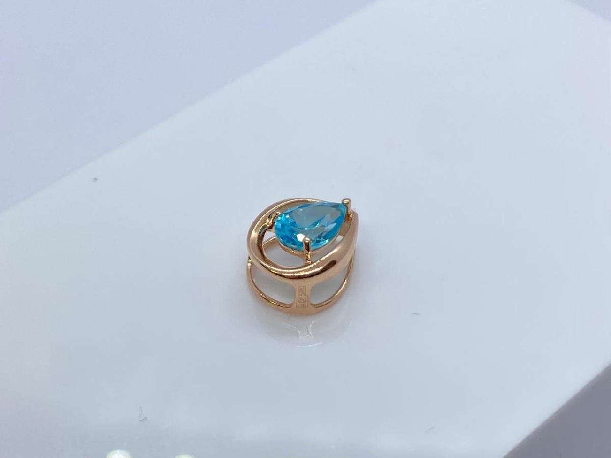 ПОДВЕСКА С КАМНЕМ (Au 585)