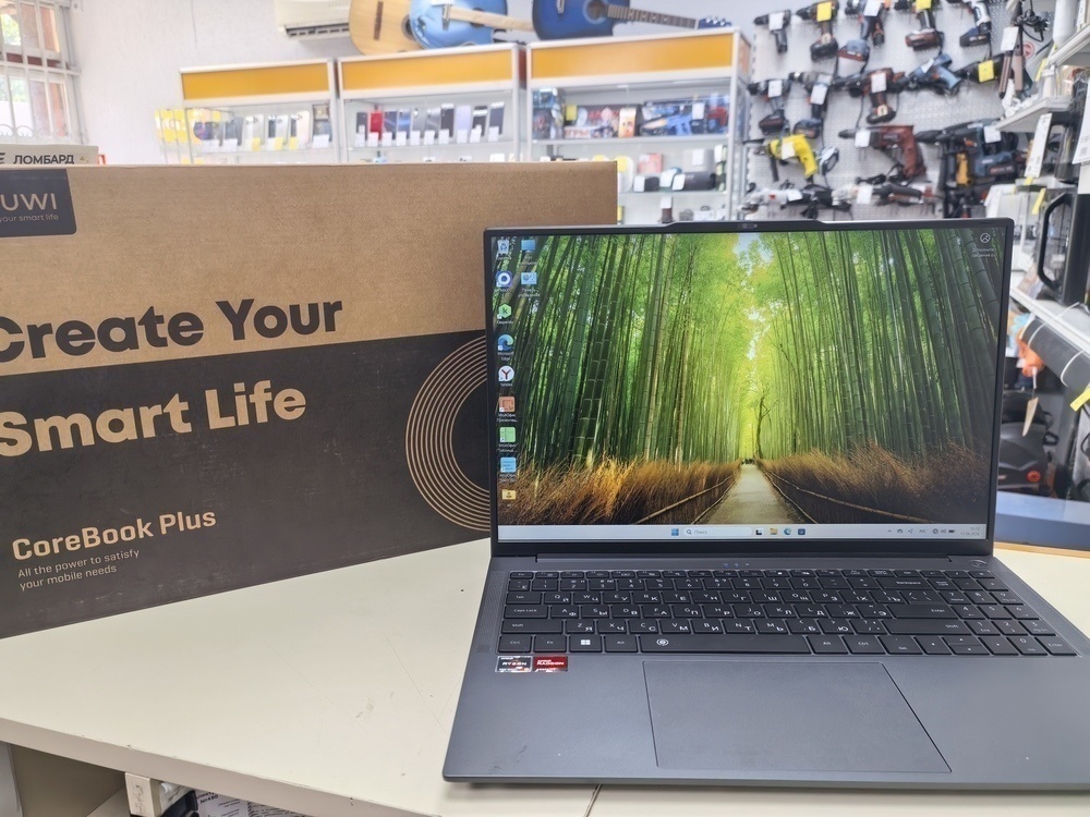 Ноутбук CHUWI; Ryzen 5 7430U, AMD Radeon (TM) Graphics, 16 Гб, 512 GB, Нет