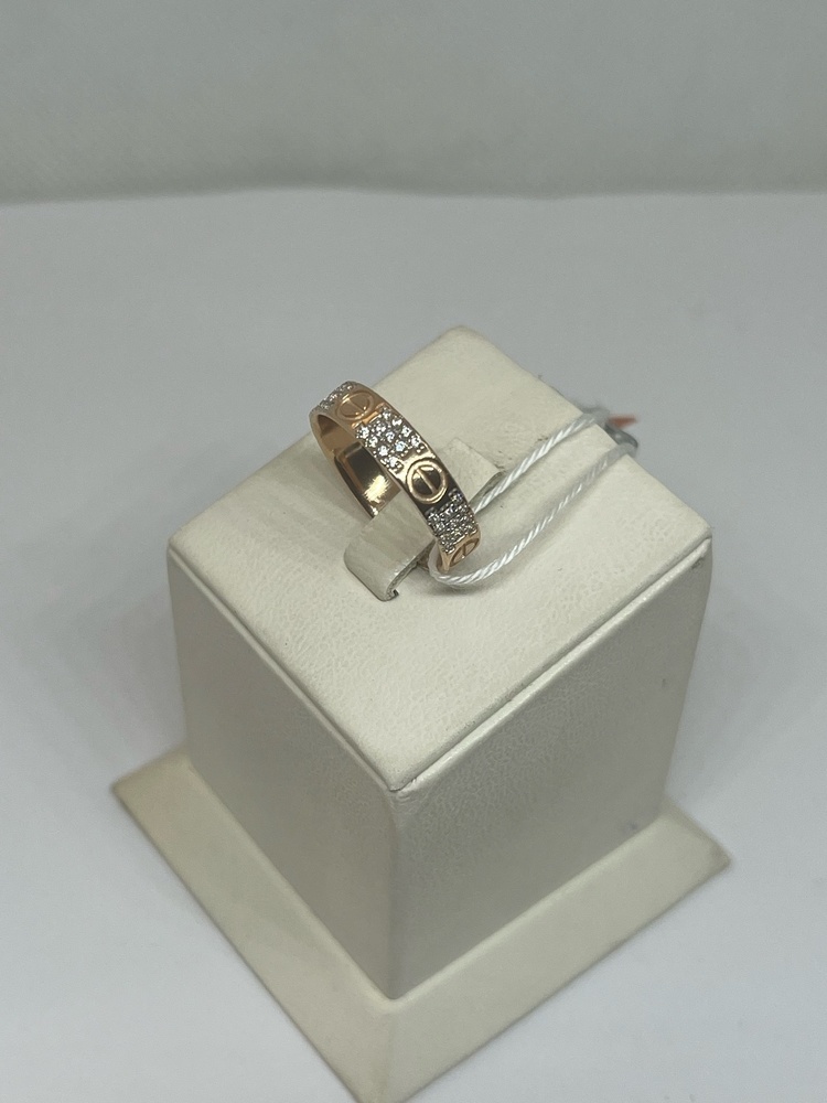 КОЛКМИ585 КОЛЬЦО С КАМНЯМИ (Au 585)