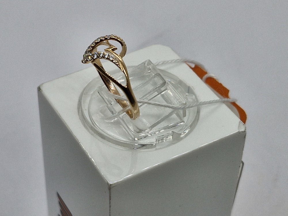 КОЛКМИ585 КОЛЬЦО С КАМНЯМИ (Au 585)