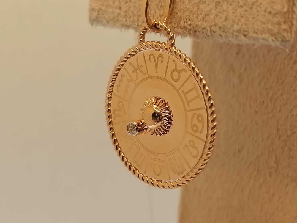 ПОДВЕСКА С КАМНЕМ (Au 585)