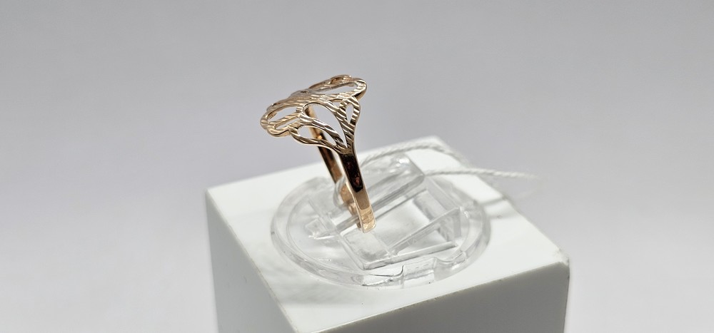 КОЛБКМ585 КОЛЬЦО БЕЗ КАМНЯ (Au 585)