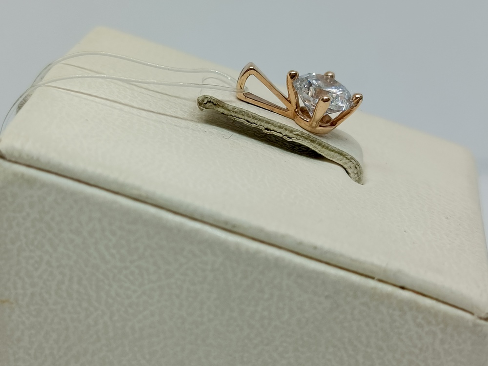 ПОДВЕСКА С КАМНЕМ (Au 585)