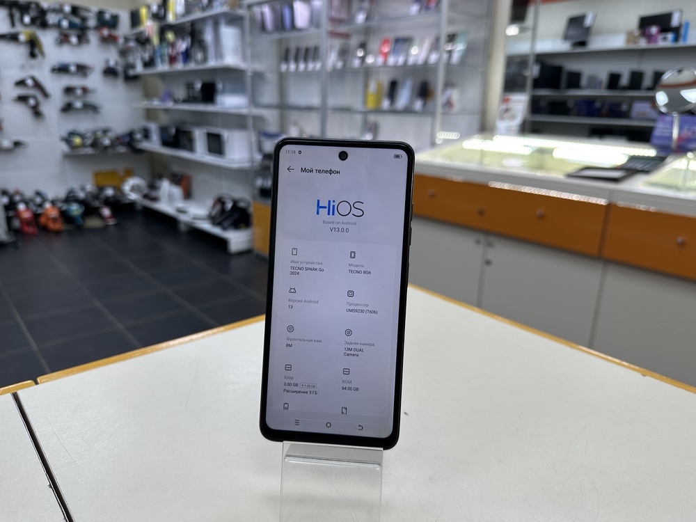 Смартфон Tecno Spark Go 2024 3/64