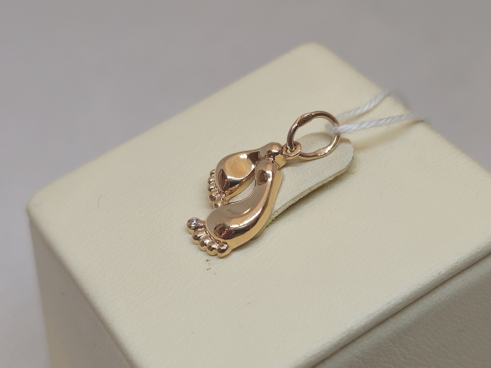 ПОДКМ585 ПОДВЕСКА С КАМНЕМ (Au 585)