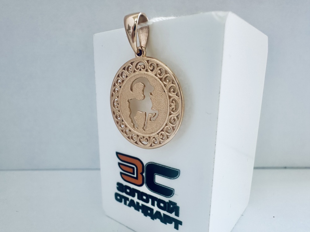 ПОДВЕСКА ЗНАК ЗОДИАКА КОЗЕРОГ Au 585