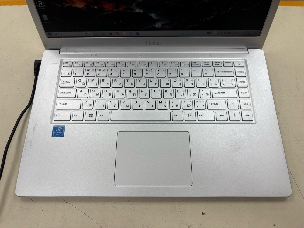 Ноутбук Haier; Celeron N4020, Intel UHD Graphics, 4 Гб, 120 Гб, Нет