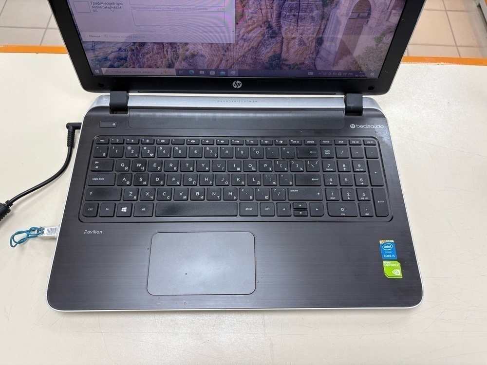 Ноутбук HP; Core i5-4210U, GeForce 840M, 12 Гб, 240 Гб, Нет