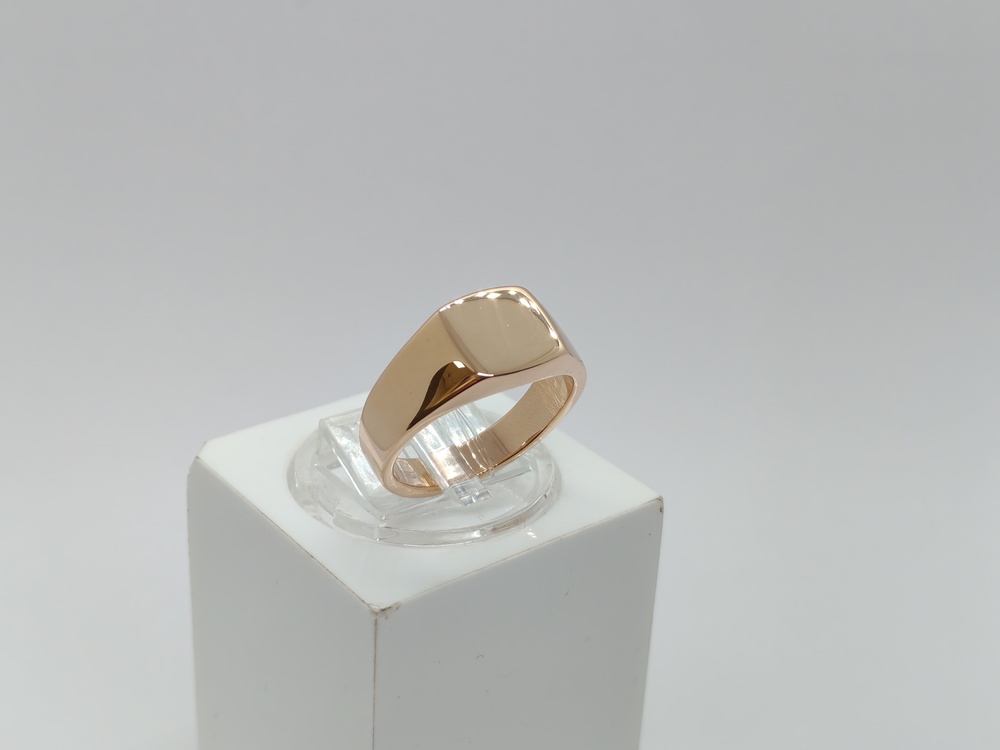 КОЛЬЦО ПЕЧАТКА без камня (Au 585)