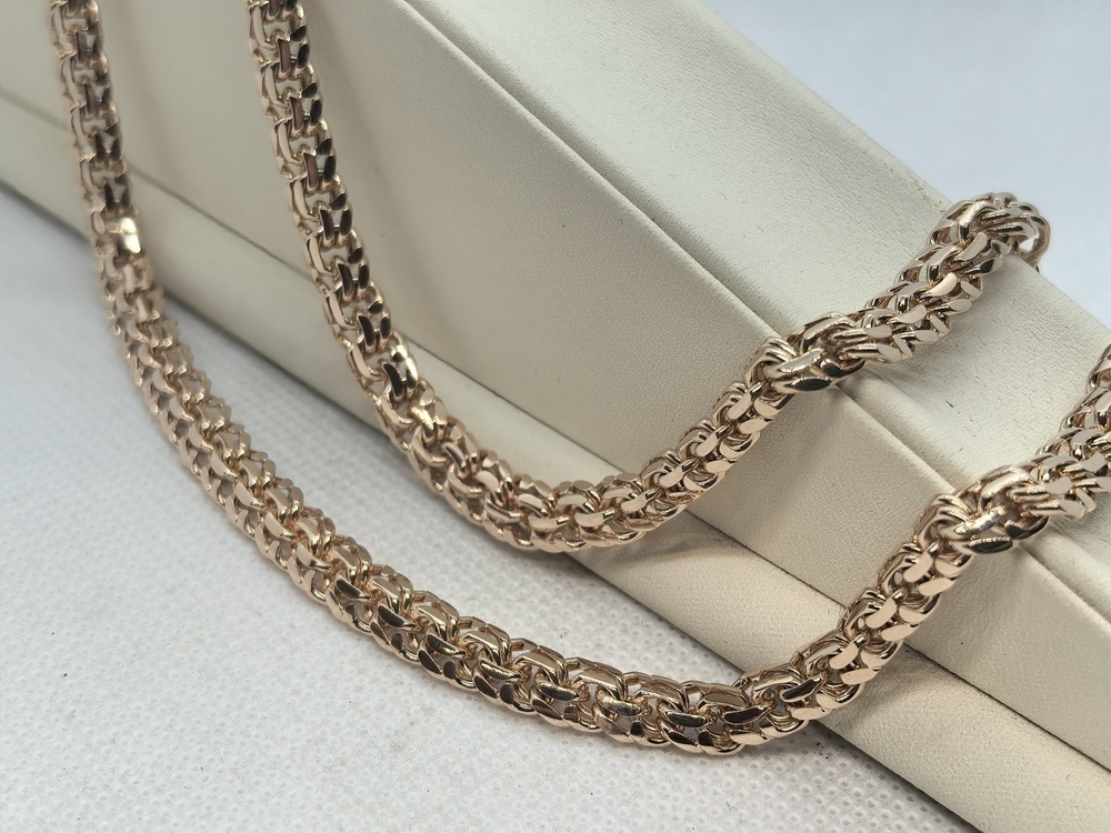 ЦЕПЬ ПОЛНОВЕСНАЯ Бисмарк (Au 585)