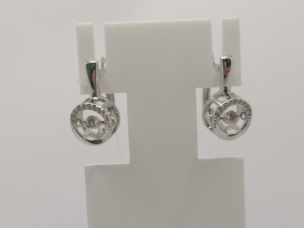 СЕРЬГИ БРИЛЛИАНТ (Au 585)