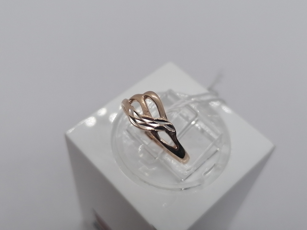 КОЛЬЦО БЕЗ КАМНЯ (Au 585)