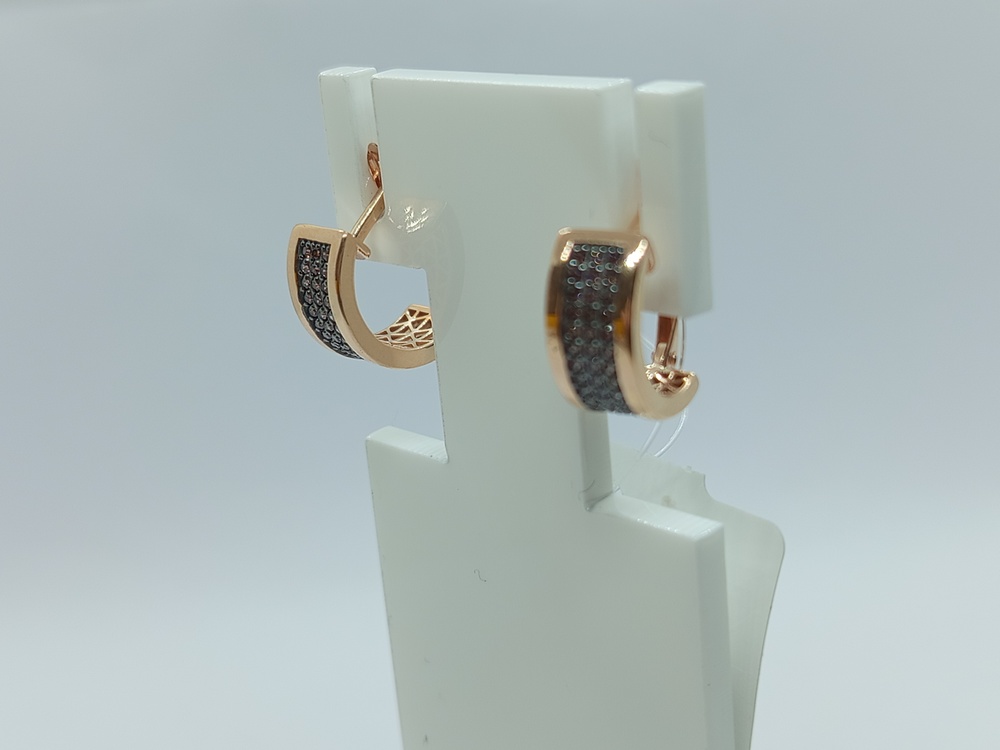 СЕРЬГИ С КАМНЯМИ (Au 585)