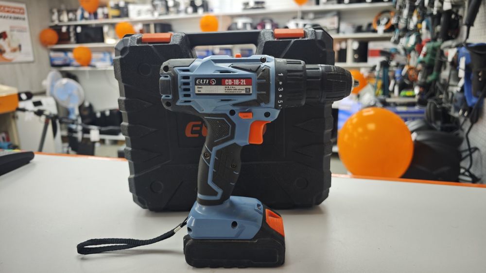 Шуруповерт ELTI CD-18-2L