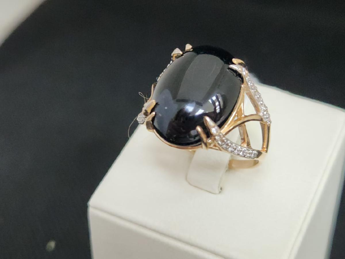 КОЛКМИ585 КОЛЬЦО С КАМНЯМИ (Au 585)