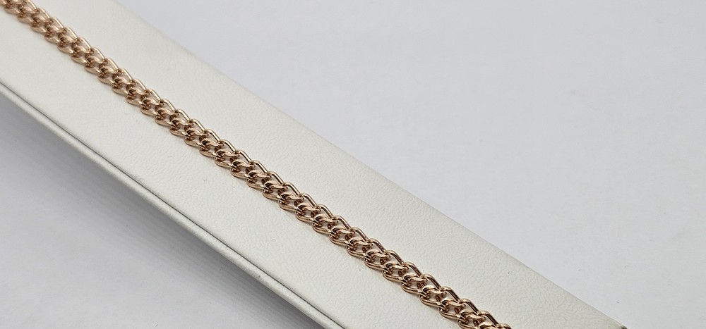 БРАСЛЕТ ПУСТОТЕЛЫЙ Царь (Au 585)