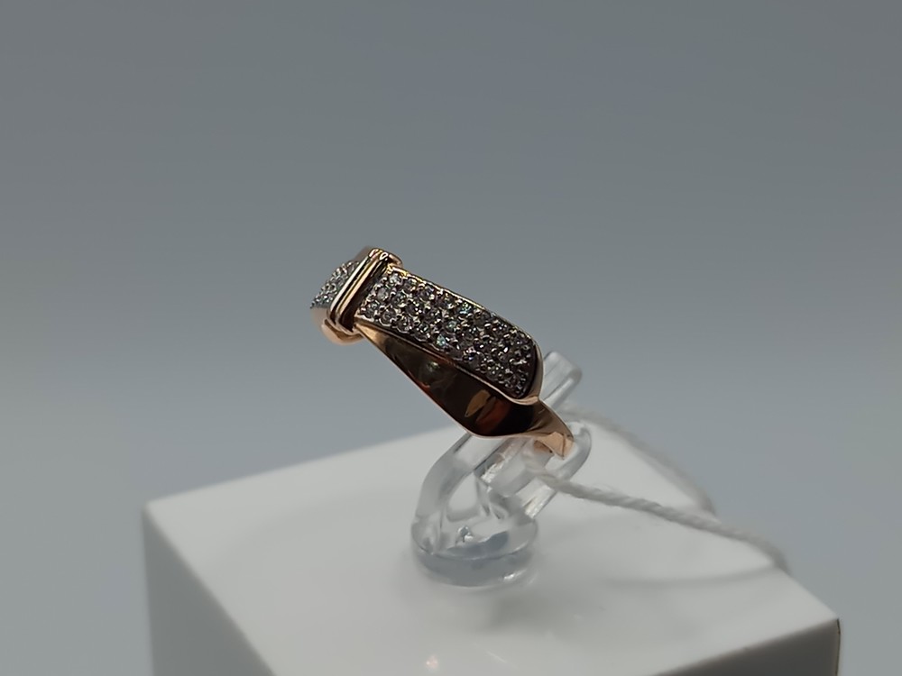 КОЛКМИ585 КОЛЬЦО С КАМНЯМИ (Au 585)