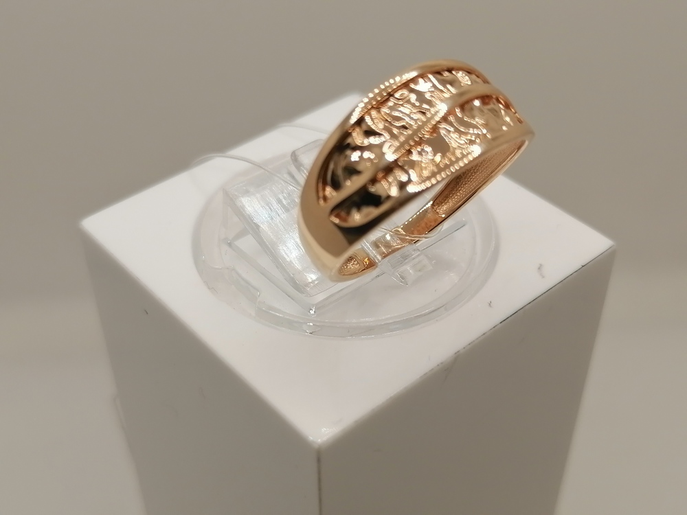КОЛЬЦО БЕЗ КАМНЯ (Au 585)