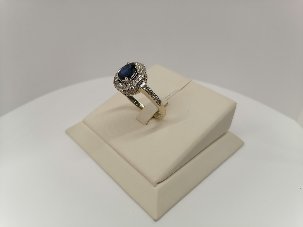 КОЛЬЦО БРИЛЛИАНТ Au 750