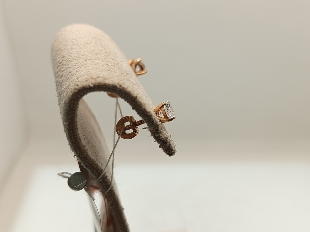 СЕРЬГИ ПУСЕТЫ (Au 585)