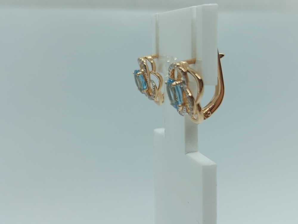 СЕРЬГИ БРИЛЛИАНТ (Au 585)