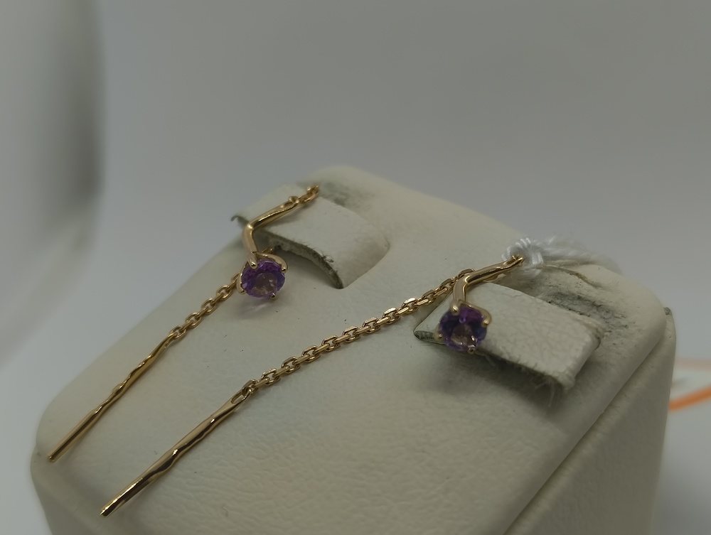 СЕРЬГИ ПРОДЕВКИ (Au 585)