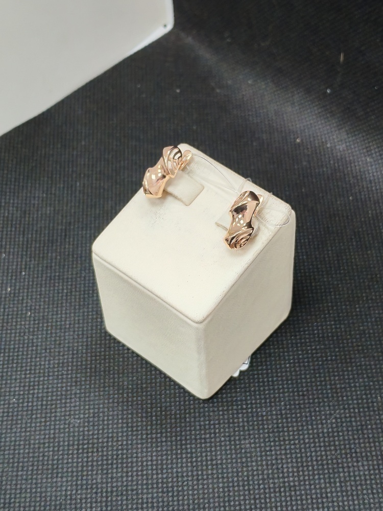 СЕРЬГИ БЕЗ КАМНЯ (Au 585)